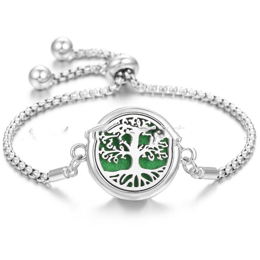 Lucky Tree Aromatherapy Oil Bracelet Stainless Steel 32f2c9ad 08df 4077 9e11 c4090577d270
