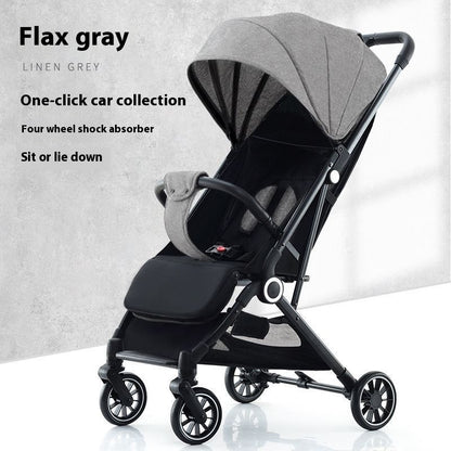 Pull Rod Type Summer Ultra-light Stroller Four Minus 32f5ec8c 49e5 42d7 b910 105672853f73 trans