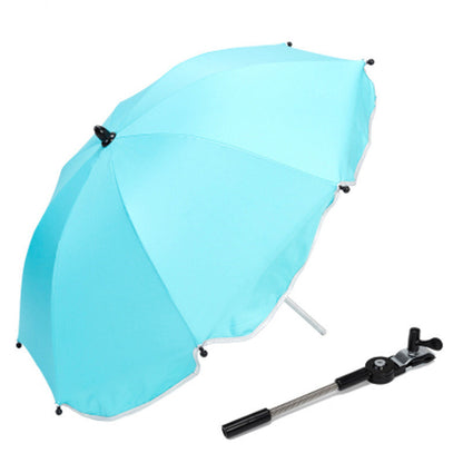 360 Degrees Pram Umbrellas Cart Accessories Adjustable Stroller Umbrella - HD Wireless Product #5
