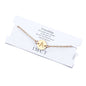 DIY Letter Bracelet Anklet Gold Small Circle Glossy Letter Bracelet 330ce022 332d 4aa6 b07a d5196b9692eb