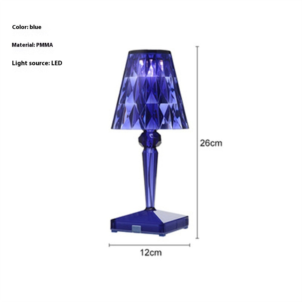 Diamond Crystal Rechargeable Decorative Table Lamp 3323b142 fd36 45a5 a942 ca9dc99f1cd0 trans