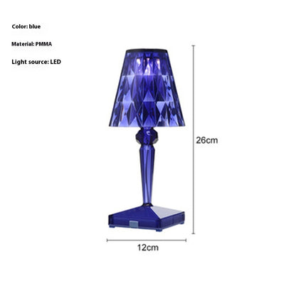 Diamond Crystal Rechargeable Decorative Table Lamp 3323b142 fd36 45a5 a942 ca9dc99f1cd0 trans
