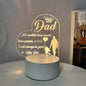 Creative 3D Night Heart Shaped Blessing Language USB Small Table Lamp 332421d9 d76b 4b97 abcd b18c374a745c