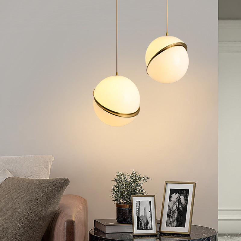 Creative Restaurant Chandelier Bedside Stairs Dislocation Ball Chandelier 33244edd 9ea3 4d32 8ca9 942ebcf92a5d