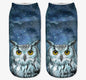 Popular Funny Unisex Short Socks 3D Cat Printed Anklet Socks Casual Socks 332666551869