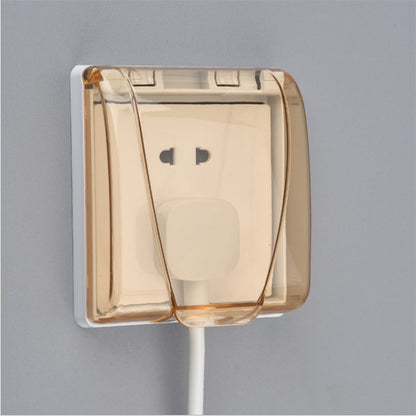 Waterproof Box Household Bathroom Adhesive Splash-proof Box Wall Switch Socket Protective Cover 33269991 819d 4de6 95f1 37f55