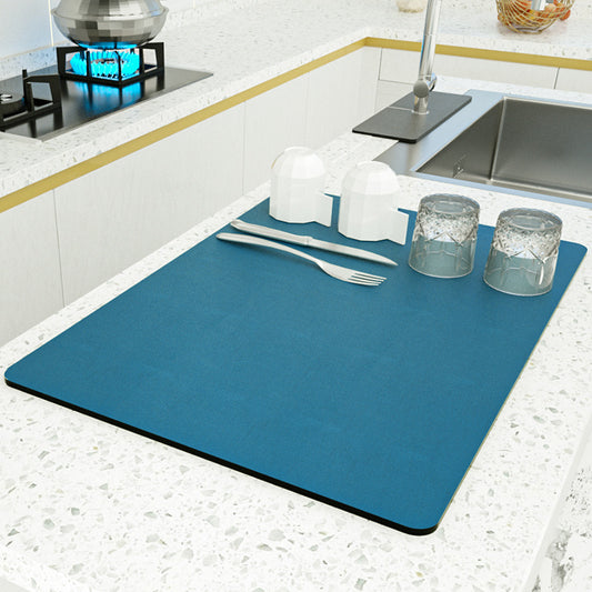 PU Leather Kitchen Countertop Draining Bar Table Insulation Bowl Plate Pot Absorbent Bathroom Mat 332d8635 9501 486c a7d9 072