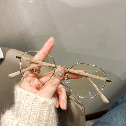 Metal Plain Myopic Face Without Makeup Glasses Acetate Frames Frame 332f12e8 147e 48e3 92c1 f690055e72d2