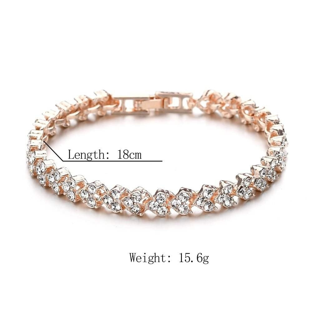 Simple Natural Diamond Crystal Bracelet Contracted 332f6873 198b 4186 9071 5e60ffcc0b2f
