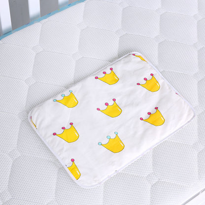 Baby cotton portable diaper changing pad 3332086621134