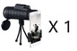 Compatible with Apple, Monocular Telescope Zoom Scope with Compass Phone Clip Tripod - 图片 10