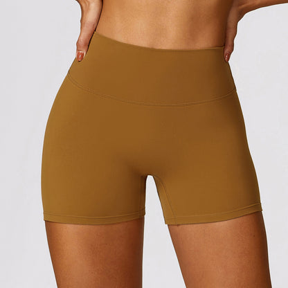 High Waist Yoga Shorts Belly Contracting Peach Hip Lifting Sport Shorts 334b695f 6c2b 4d03 aefd 0399f671a5ae