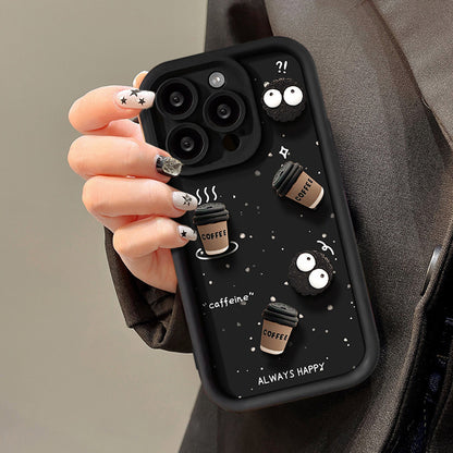 Cute Briquette Biscuit Drop-resistant Soft Phone Case 3361ed71 1937 45b7 91cd be7256b13225