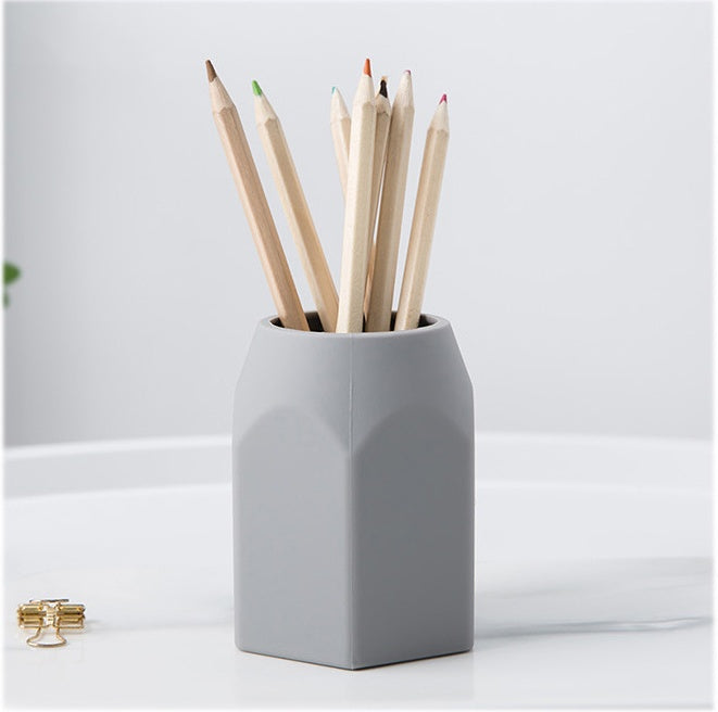 Simple solid silicone pen holder - 图片 9
