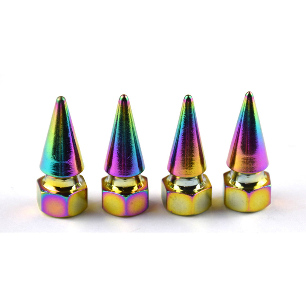 Car Motorcycle Magic Color Aluminum Alloy Valve Cap Air 3369b953 c398 465f ad48 8db21320945e