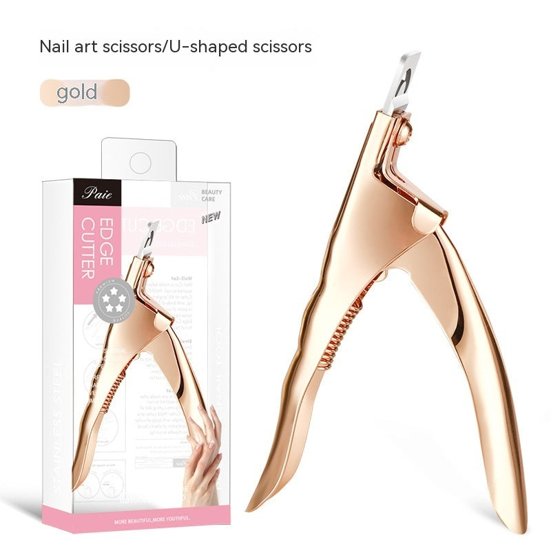 Flat Mouth U-shaped Scissors Nail Tip Pliers Extension Nail Trimming Tool 336d37e8 5d47 4484 b0bf 4a92d593fd3b