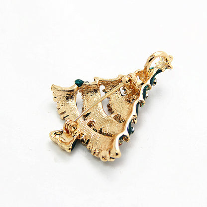 Christmas Tree Brooch Pin Women Girls Jewelry 337389344331