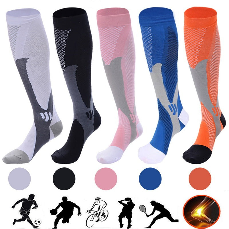 Compression Socks For Men&Women Best Graduated Athletic Fit For Running Flight Travel Boost Stamina Circulation&Recovery Sock