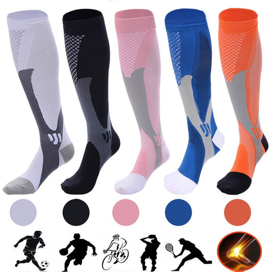 Compression Socks For Men&Women Best Graduated Athletic Fit For Running Flight Travel Boost Stamina Circulation&Recovery Sock