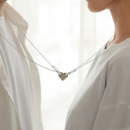Puzzle Love Couple Trend Creative Clavicle Chain 337d772e 2e67 4ea9 8435 f05b413484a1