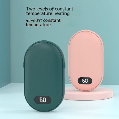 Pebble Hand Warmer Power Bank Two-in-one Portable - 图片 1