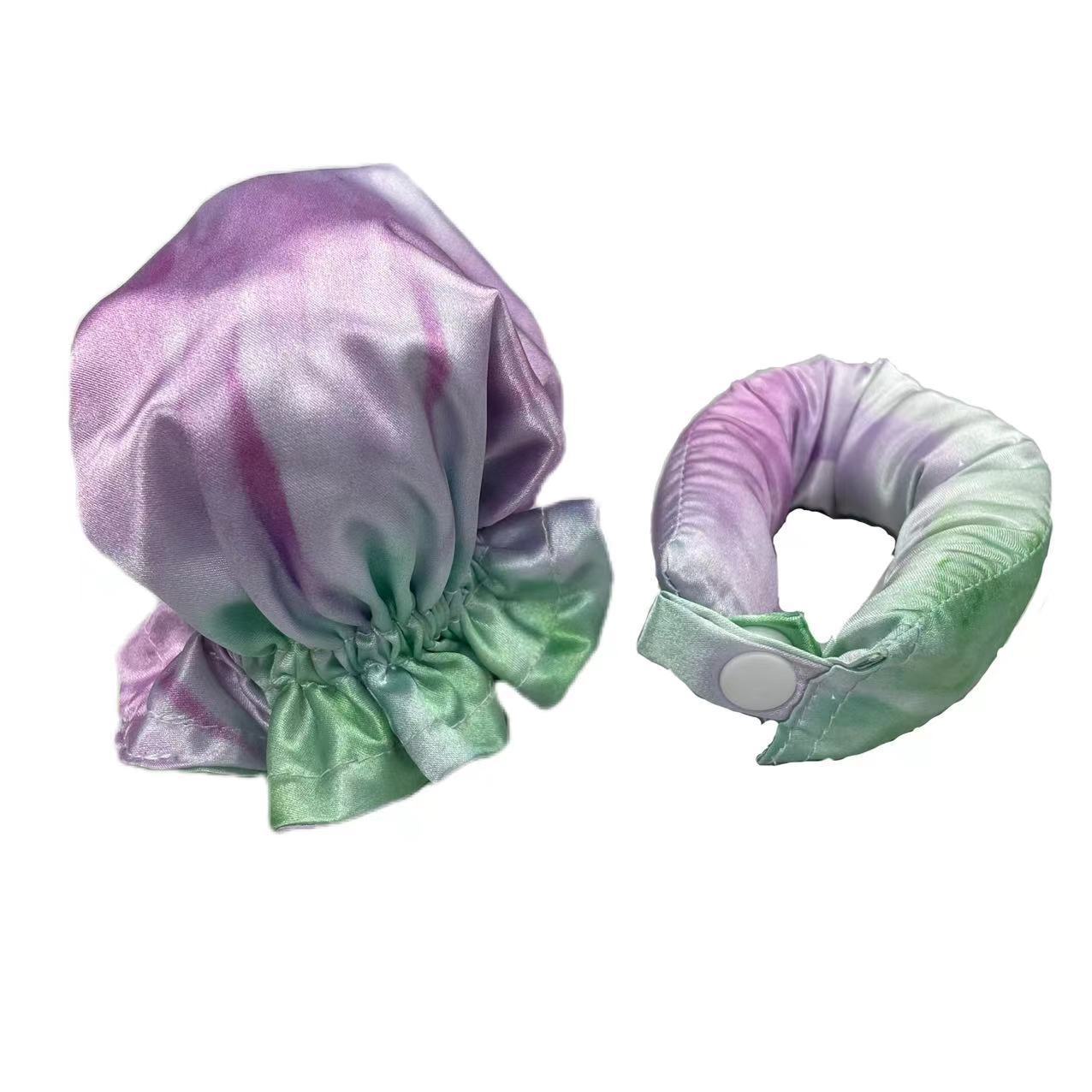 New Heatless Curl Stick With Cloth Cover Cute Ball Head Hair Curler Headband Hair Rollers Wave Form Curling Rod Hair Style To