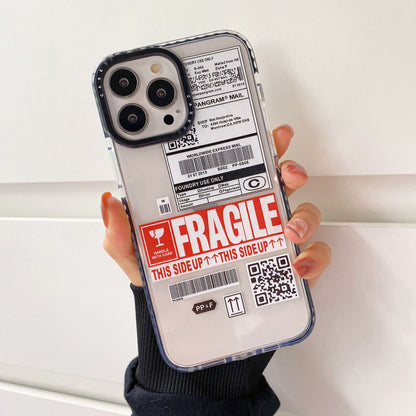 Travel Ticket Label Transparent Phone Case 338fed31 f73c 41eb a619 39e71fe6480d