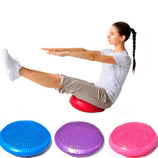 Inflatable Foot Massage Ball Pad Fitness Exercise Equipment Yoga Balance Board 3394620445802