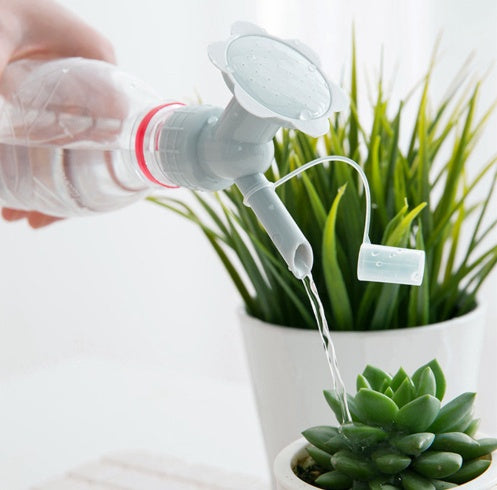 Small transparent curved mouth watering flower long mouth watering pot 3395537889437