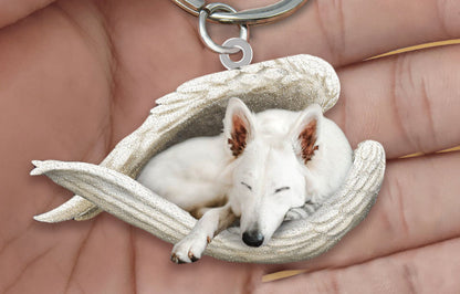 New Unique Dogs And Cats Sleeping Angel Pendant Car Key Ring 339659f4 a0fd 4822 9ccc 9b40b856f3f0