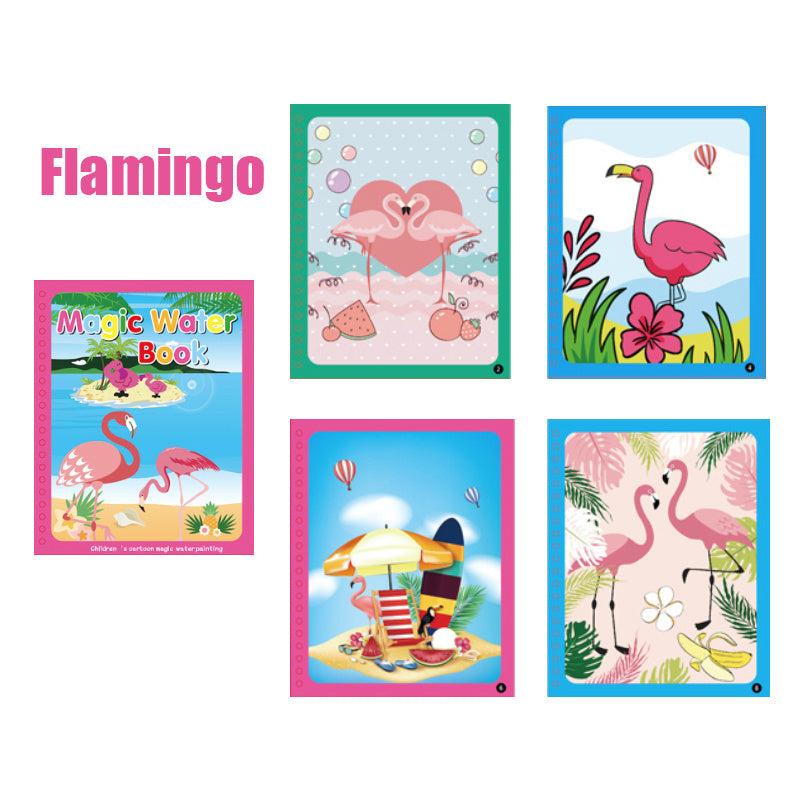 Children's Creative Magic  Water Painting Book 3398789908923
