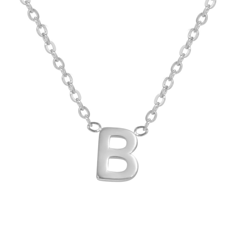 26 Letter Series Necklace For Girls - HD Wireless Product #8