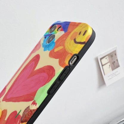 Graffiti Love Rainbow Crossbody New Creative Soft Shell - 图片 9