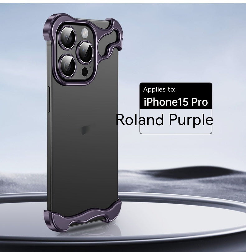 Phone Case Special-shaped Metal Corner Pad Anti-fall Frameless Anti-fall Protective Cover 33d41625 b555 4a98 9d8e 882bf3f072d
