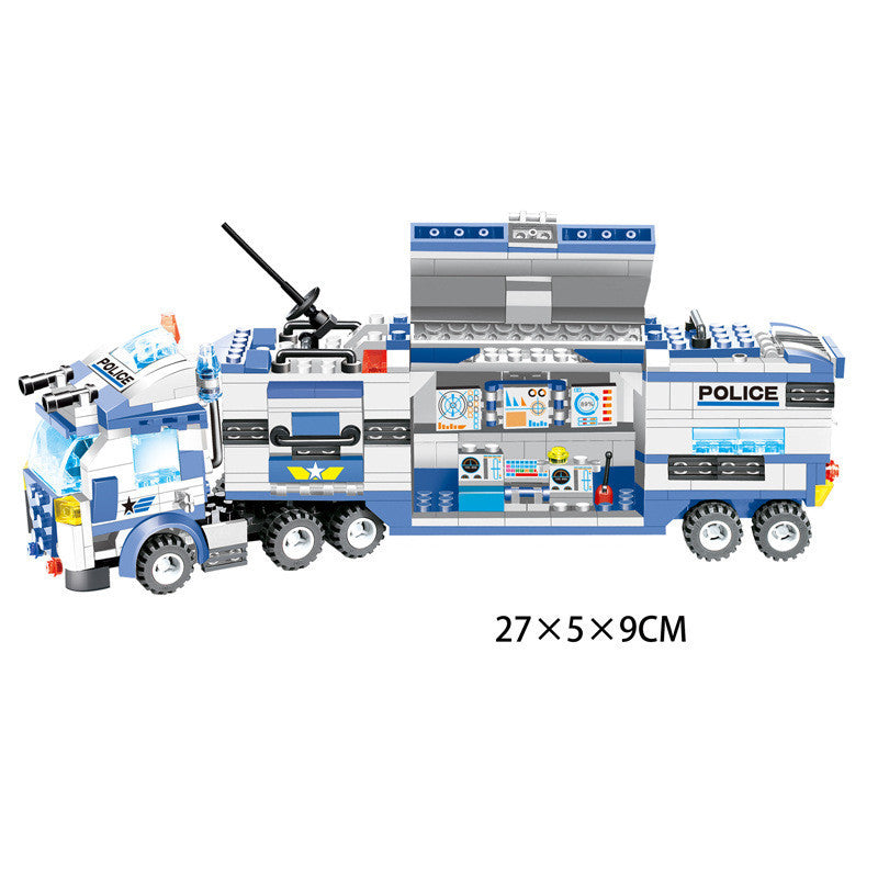 City Police Series Kindergarten Assembly Building Blocks 33e210a8 95c1 4d99 bc10 99d2c103ac84