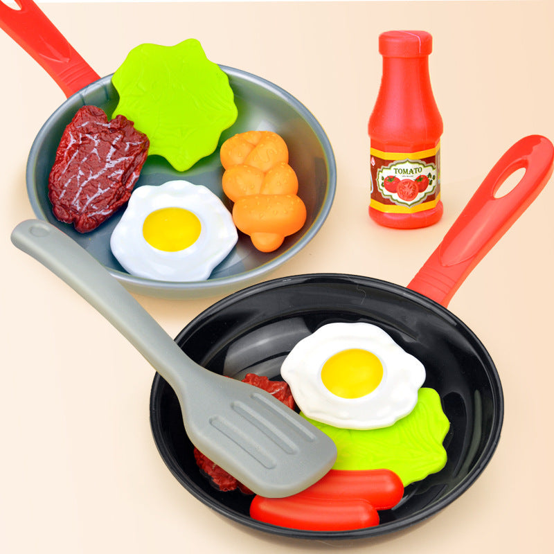 Children Play House Pan Spatula Steak Kitchen Toy Set 33eb7ddf bf3c 4f66 8a59 9987e5722dc9