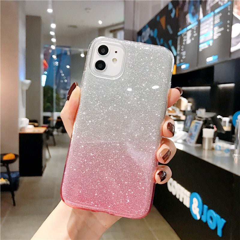 Compatible with Apple, Glitter Bling Silicone Case for iPhone 3401456747671