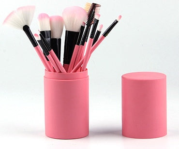 12pcs Makeup Brush Set Blush Eyeshadow Eyelash Highlighter Makeup Brush - HD Wireless Product #8