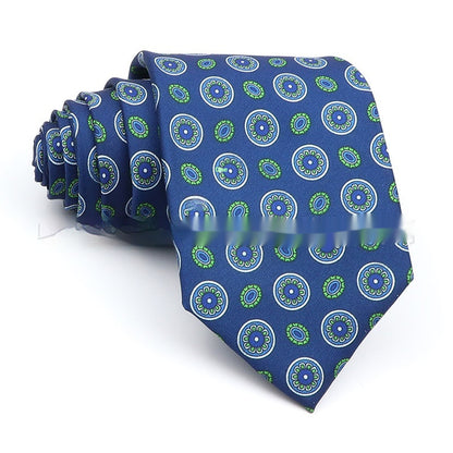 Business Polyester Men's Printed Workplace Tie 3405416e afa8 4213 9a19 de103e299721 fine