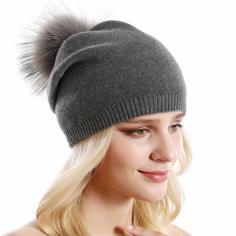 Fur Pompom Hats 3407269044522