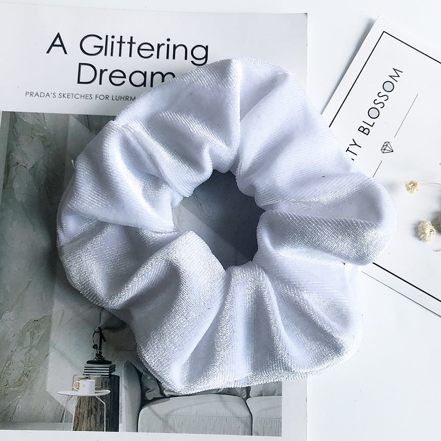 Flannel Hair Tie Hair Rope Amazon Velvet Fashion Ponytail Hair Accessories 340772f7 939c 45e2 b7a3 2be99fa4b534