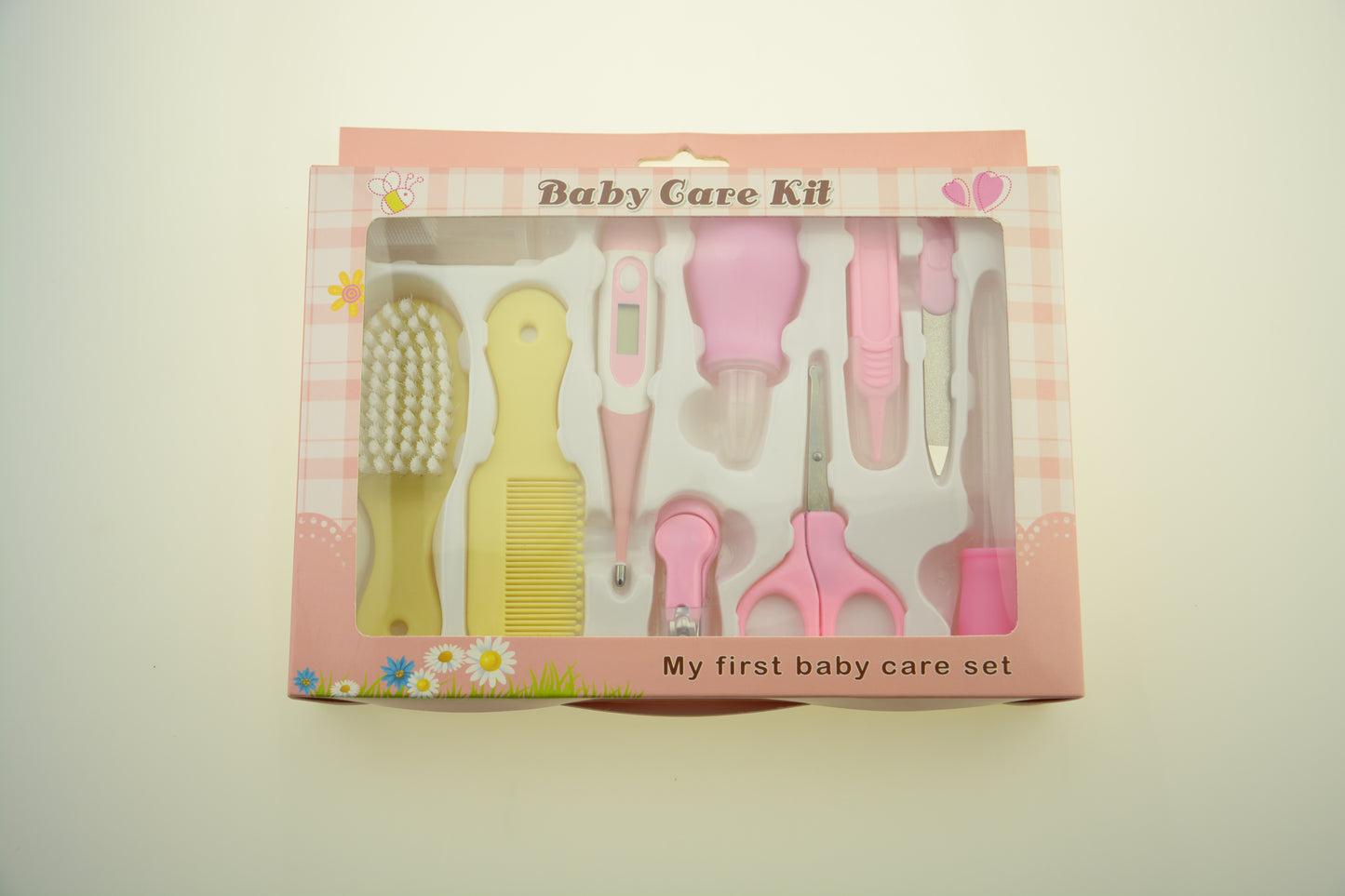 Maternal and Infant Thermometer Feeding Nasal Nasal Care 10 Piece Set Baby Manicure Clamp Nail Clipper Set 3414249800982