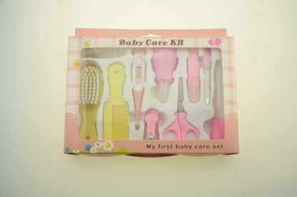 Maternal and Infant Thermometer Feeding Nasal Nasal Care 10 Piece Set Baby Manicure Clamp Nail Clipper Set 3414249800982