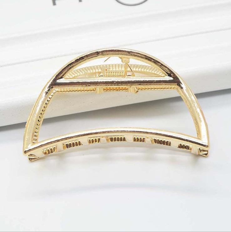 Minimalist wind metal clip hair clip 341495117458
