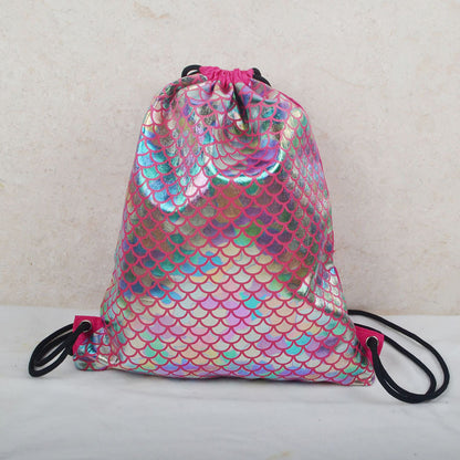 Sequins Drawstring Backpack Outdoor Medium Soft 34152567 6ae2 4309 9b1c eddcfa93780c