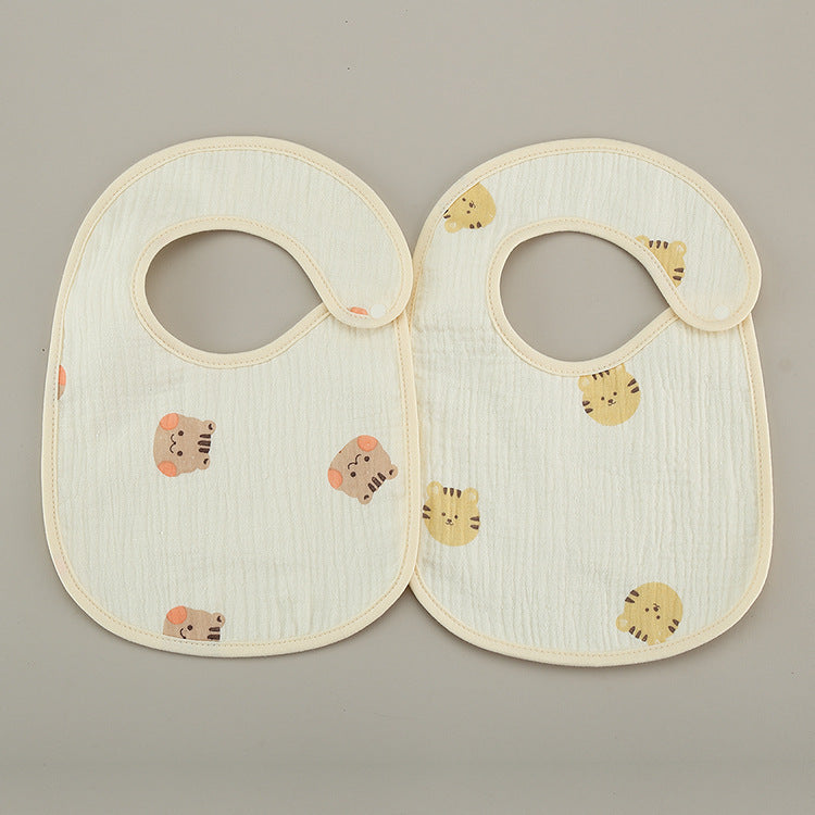 Thin Kids' Bib Pure Cotton Waterproof Gauze Saliva Towel 3417cfd4 29f9 4fcf b2f1 22043c5315fe