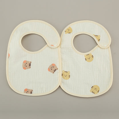 Thin Kids' Bib Pure Cotton Waterproof Gauze Saliva Towel 3417cfd4 29f9 4fcf b2f1 22043c5315fe