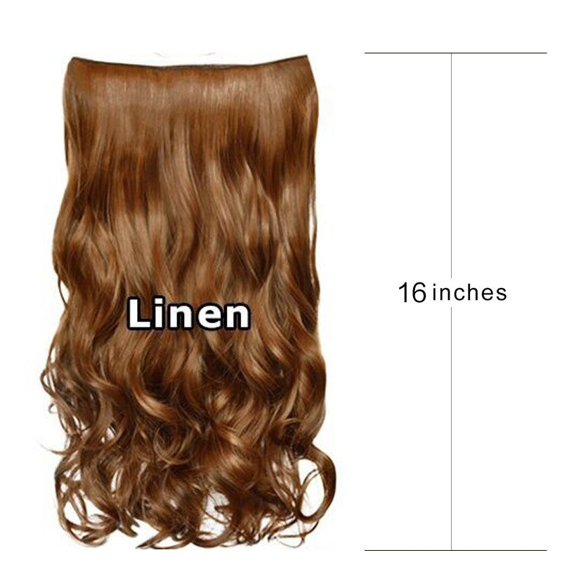 European and American wig female five card wig piece 3419939120157