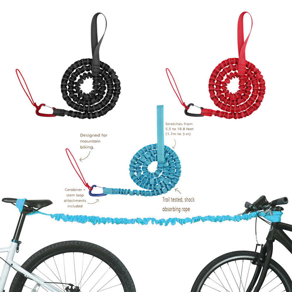 Bicycle Traction Mountain Bike Parent-child Pull Portable Trailer Rope 3420b71a 55ac 4cde a06a 42a5c178bc4d