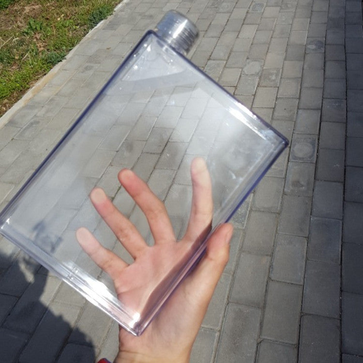 Fall-Proof And Leak-Proof Flat Sports Bottle Plastic Water Bottle 3425650348020